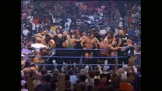 WCW Thunder 5/3/2000 Battle Royal: the New Blood all Ric Flair, Sting,Hulk Hogan RANDY SAVAGE