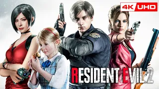 RESIDENT EVIL 2 Remake Pelicula Completa en Español 4K | Historia Campaña Leon y Claire