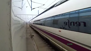 HIGH SPEED TRAIN FROM BARCELONA TO SEVILLE - MUSIC VIDEO - THE LONGEST AVE TALGO TRAIN IN THE WORLD