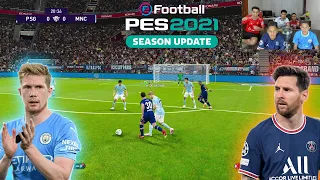 PSG x MANCHESTER CITY UEFA CHAMPIONS LEAGUE PES 2021 ‹ Rikinho ›