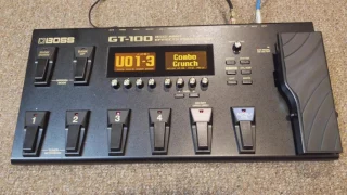 How to use the BOSS GT-100 as a pre-amp