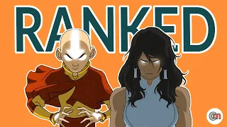 Ranking all 7 Seasons of Avatar: The Last Airbender and The Legend of Korra