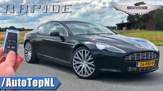 ASTON MARTIN Rapide V12 REVIEW on AUTOBAHN [NO SPEED LIMIT] by AutoTopNL