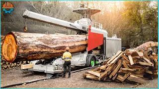 100 Unbelievable Fastest Biggest Wood Processing Machine