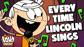 Every Time Lincoln Sings! 🎤 w/ Clyde! | Compilation | The Loud House