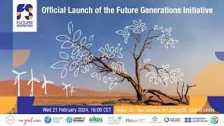 Future Generations Initiative launch event