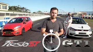 Track Race: New VW Polo GTI vs Ford Fiesta ST