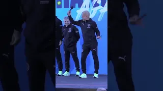 Pep Guardiola shows off his dance moves in City’s PL title celebrations 🕺 #shorts