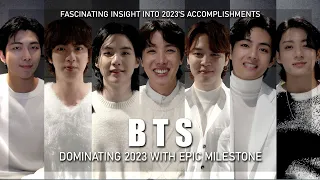 BTS Unstoppable  - Dominating 2023 with Epic Milestones! Fascinating Facts