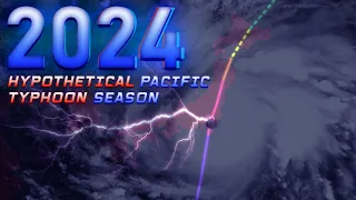 2024 Hypothetical Pacific Typhoon Season Animation