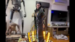 Queen Studios 1/4 Scale Loki Review, Light Ups are Insane!!!