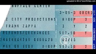 Frank Zappa - Stairway To Heaven, Shea's Theater, Buffalo, NY, March 9, 1988