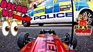 RC Car In N Out Troll PRANK vs The POLICE “OSCAR THE RC CAR"!