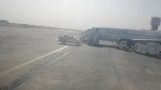 Zagros Airlines MD 82 EP-ZAF Start Taxi & take off from mehrabad to Bandar abbas