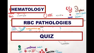 RBC Pathology: Microcytic anemia, Sickle cell, PNH, Sideroblastic, AIHA, Fe Deficiency | USMLE | MCQ