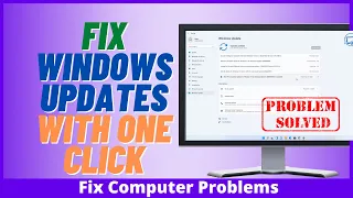 Fix Windows Updates With One Click