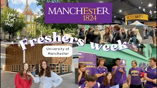 The University of Manchester Freshers week | what to expect, societies and student advice