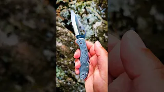 Delica 4 Lightweight VG-10 CombinationEdge #spyderco #spydercoknives