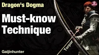 Dragon's Dogma: Must-know Technique (Torpor)