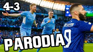 Canción Manchester City vs Real Madrid 4-3 (Parodia PAULO LONDRA) HD