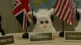 2005 Furby reveal at the United Nations plaza