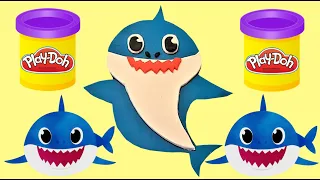 How to Make  Play Doh Baby Shark | Fun & Easy | KIDS ZOOM