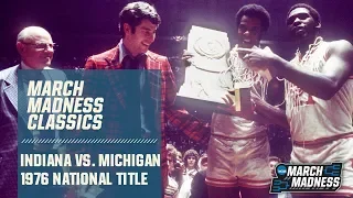 Indiana vs. Michigan: 1976 National Championship | FULL GAME