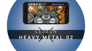 Real Drum: Lesson - Heavy Metal 02