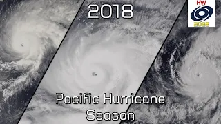 2018 Pacific Hurricane Season Animation V2