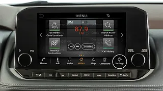 2023 Nissan Pathfinder - Control Panel and Touch Screen Overview