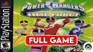 Power Rangers Time Force (PS1) - Full Game Walkthrough - No Commentary