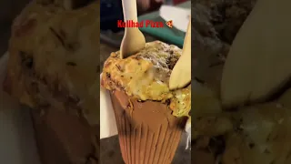 Aisa pizza kv nhi khaya hoga #Kullhad pizza || Cup Pizza #trending #shorts #viral