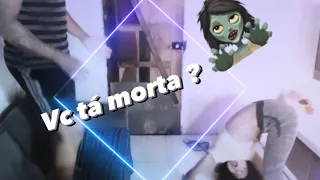 TROLLEI MEU NAMORADO FINGINDO ESTÁ POSSUÍDA ! ( deu ruim )