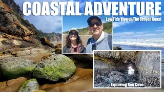 Full Time Travel on the Oregon Coast | Low Tide Pool Adventure Tips | RV Life