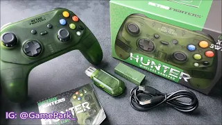 Original XBOX WIRELESS Hunter Controller from Retro Fighters Unboxing! Works on Switch and PC too!