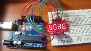 Seven Segment Display driven by Arduino UNO