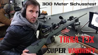 Tikka T3X Super Varmint RTG (6.5 Creedmoor) // Schusstest 300 Meter & erste Eindrücke