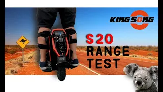 Kingsong S20 Range Test Around Brisbane