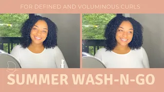 Summer Wash-n-Go | Design Essentials Natural Hair