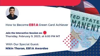 How to Apply For EB1A Green Card: Ranjeet S. Mudholkar - Discussion with Nikin Tharan - Session 13