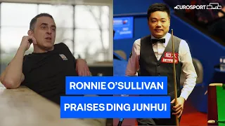 "TECHNICALLY HE'S BETTER THAN ME!" 😳 | Ronnie O'Sullivan has high praise for Ding Junhui 🙌