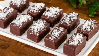 🍫I make the best chocolate treats in the world!🍬 Dessert in 10 minutes! Melts in your mouth!