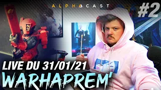 VOD ► WARHAPREM' #2 ! LA PEINTURE. Première figurine ! - Live du 31/01/2021