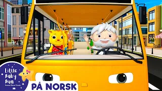 Hjulene på bussen | Little Baby Bum Norsk | Babysanger