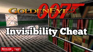 Unlocking Invisibility Cheat | Goldeneye 007 Archives 00 Agent [1:15]