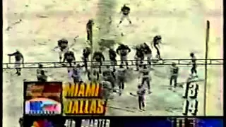 1993 - Dolphins @ Cowboys - Leon Lett Opps