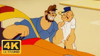 Popeye - Taxi Turvy (1954) Remastered 4K 60FPS