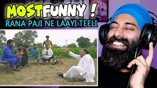 Rana Ijaz ban gye Badshah ! Most Funny Video | PunjabiReel TV Reaction