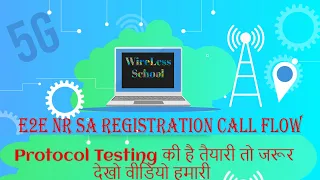 5G-NR-SA-Registration E2E Call Flow. 5G NR Standalone access call flows | UE initial attach