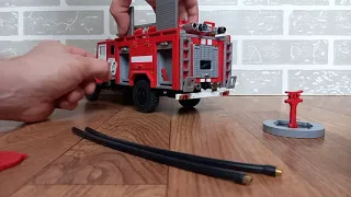 Видеообзор модели пожарной автоцистерны на базе Урала